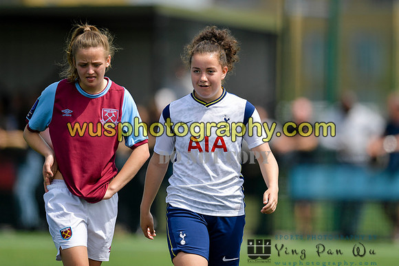 20210529-131211 West Ham United Girls U16 v Tottenham Hotspur Women FC JTP U16