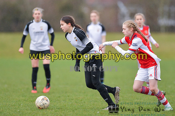 20220305-135958 London Bees Academy U14 v Arsenal FC Girls U13
