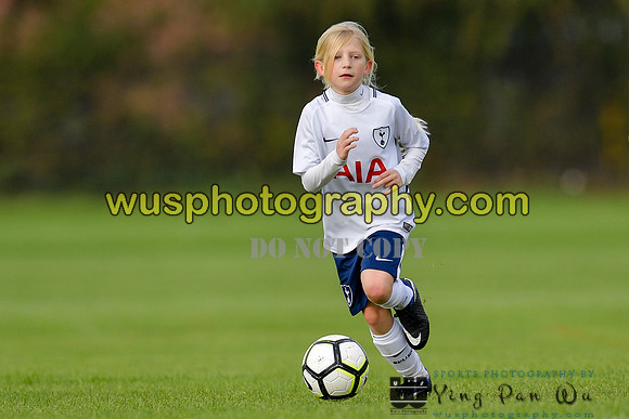 20171028-104732-2 Tottenham Hotspur Girls U11 v St Albans City Youth Girls U11 South