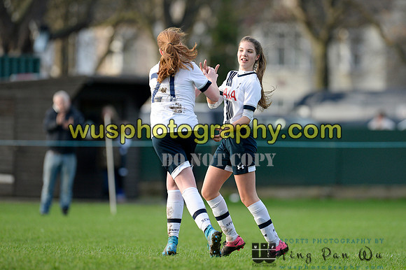 20151219-102937-3 Tottenham Hotspur Girls U14 v Garston Girls U14 Pumas