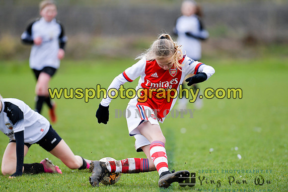 20220305-133544 London Bees Academy U14 v Arsenal FC Girls U13