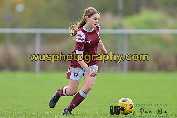 20221119-112547 Tottenham Hotspur Women FC Academy U15 v West Ham United Academy Girls U15