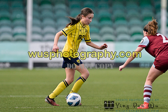 20240420-163230 West Ham United Academy Girls U16 v Oxford United Women U16