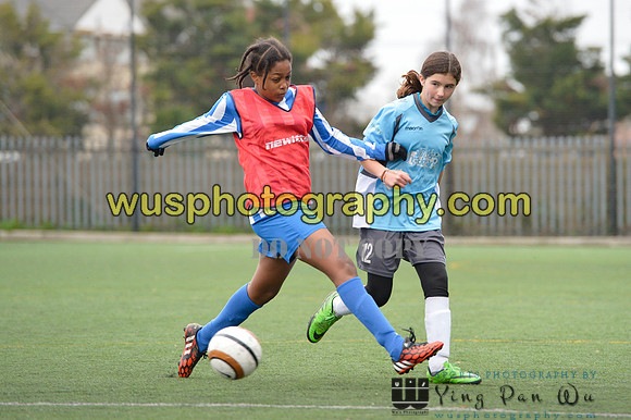 20160109-115209-2 Old Actonians Girls U14 v Young Hackney Belles U14