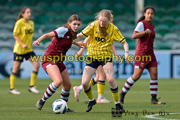 20240420-163339 West Ham United Academy Girls U16 v Oxford United Women U16