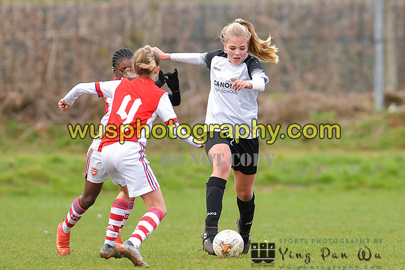 20220305-131915 London Bees Academy U14 v Arsenal FC Girls U13