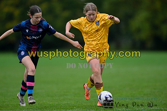 20241102-123419C Sutton United Girls U13 v Hartland Girls Academy U13