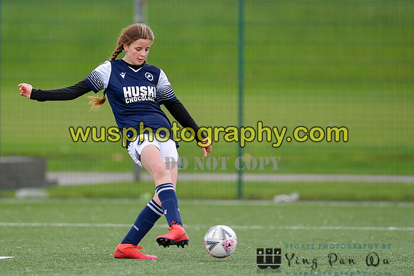 20201031-145059 London Bees Academy U14 v Millwall Lionesses Girls U14