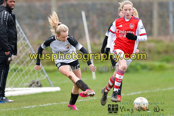 20220305-134630 London Bees Academy U14 v Arsenal FC Girls U13