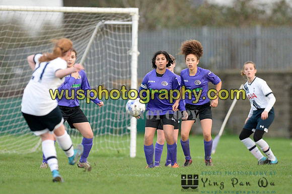 20151219-100735 Tottenham Hotspur Girls U14 v Garston Girls U14 Pumas