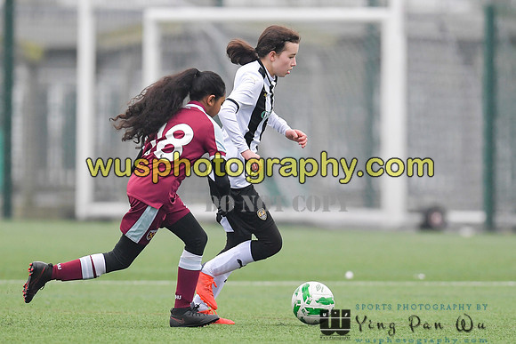 20220115-135802 West Ham United Academy Girls U14 v Notts County FC Girls U14