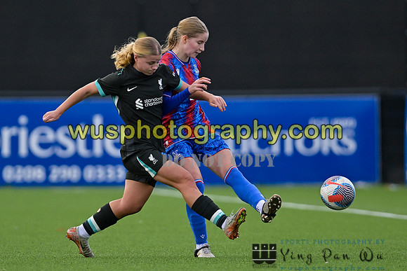 20241113-133945B Crystal Palace FC Women PGA U21 v Liverpool FC Women PGA U21