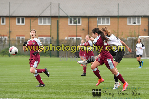 20211211-115058A West Ham United Academy Girls U16 v London Bees Academy U16