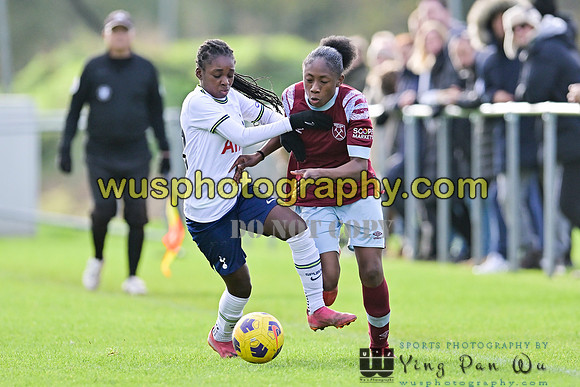 20221119-105848C Tottenham Hotspur Women FC Academy U15 v West Ham United Academy Girls U15
