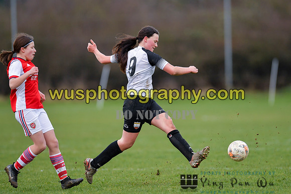 20220305-141503 London Bees Academy U14 v Arsenal FC Girls U13