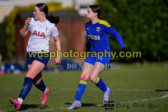 20220227-101848C AFC Wimbledon Girls U16 v Tottenham Hotspur Women FC JTP U16