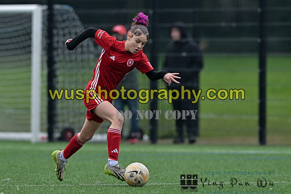20250215-145013 Welling United Academy Girls U16 v Ebbsfleet United Girls U16