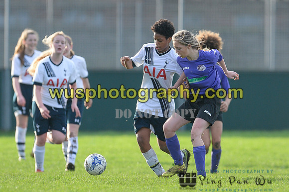 20151219-102756-2 Tottenham Hotspur Girls U14 v Garston Girls U14 Pumas