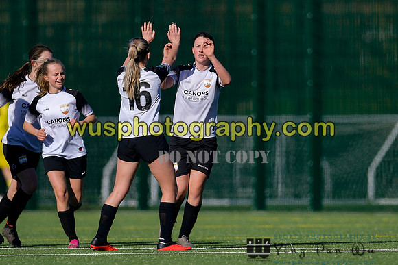 20220319-150740 London Bees Academy U14 v AFC Bournemouth Girls U14