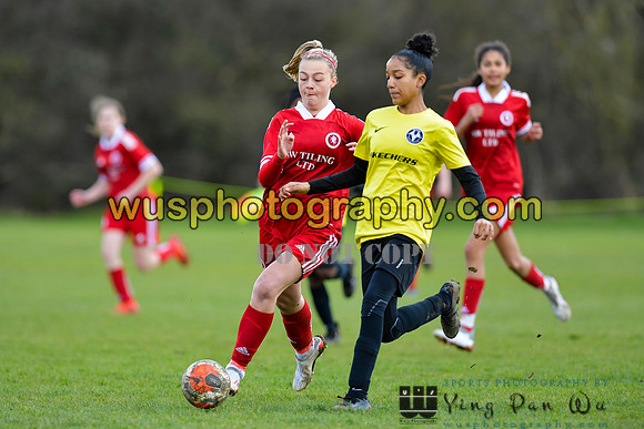 20220312-120032 Watford Ladies FC U14 Warriors v Welling United Girls U14