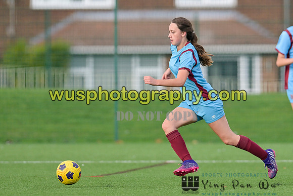 20221022-153259A West Ham United Performance Girls U15 v PLYR Baypoint CF Girls U15