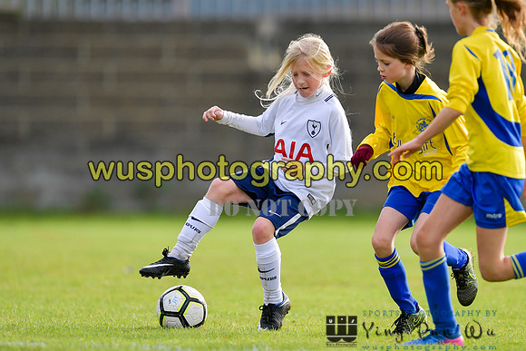 20171028-111605 Tottenham Hotspur Girls U11 v St Albans City Youth Girls U11 South
