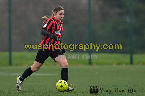 20241130-100332A West Ham United Warriors Girls U14 v Fareham Town Youth FC Girls U14