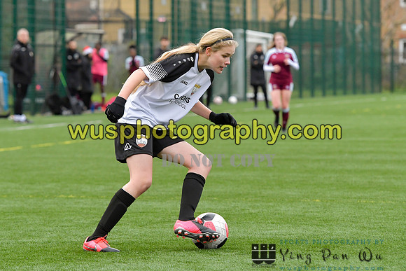 20211211-120056 West Ham United Academy Girls U16 v London Bees Academy U16