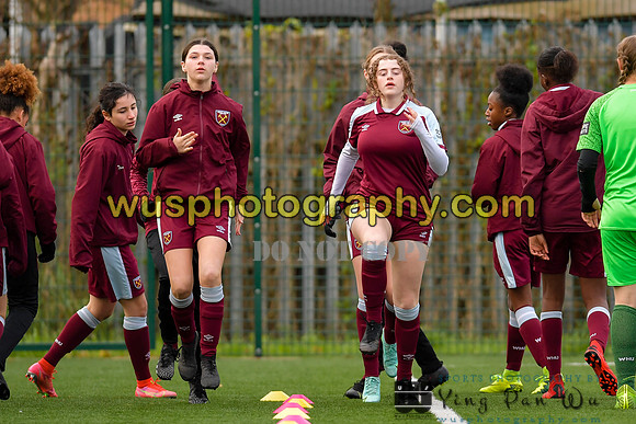 20211211-101027 West Ham United Academy Girls U16 v London Bees Academy U16