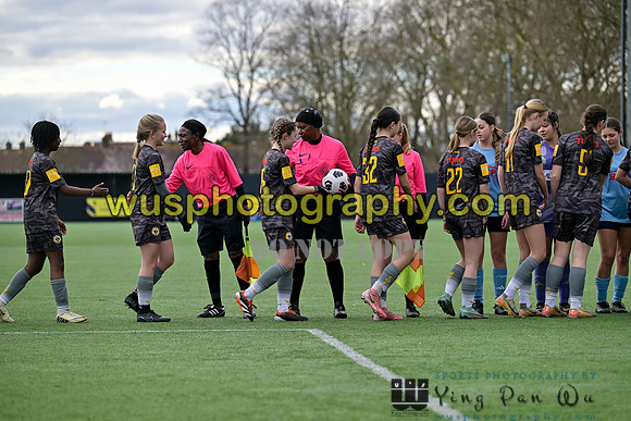 20250316-151917 Cray Wanderers Youth FC Girls U15 v Hashtag United Girls U15