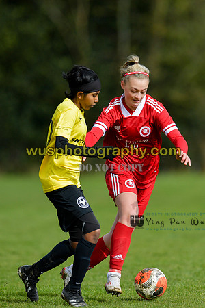 20220312-120746C Watford Ladies FC U14 Warriors v Welling United Girls U14