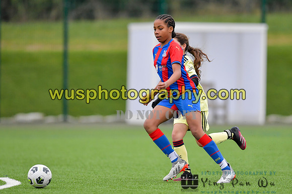 20220122-142935 Crystal Palace FC Girls U12 v Arsenal FC Girls U12