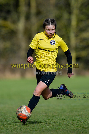 20220312-133610C Watford Ladies FC U14 Warriors v Welling United Girls U14