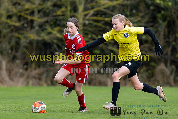 20220312-120635 Watford Ladies FC U14 Warriors v Welling United Girls U14