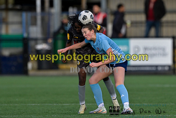 20250316-162622 Cray Wanderers Youth FC Girls U15 v Hashtag United Girls U15