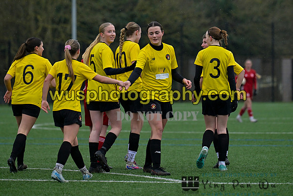 20250215-153025 Welling United Academy Girls U16 v Ebbsfleet United Girls U16