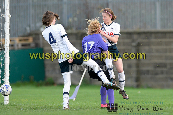 20151219-101125-3 Tottenham Hotspur Girls U14 v Garston Girls U14 Pumas