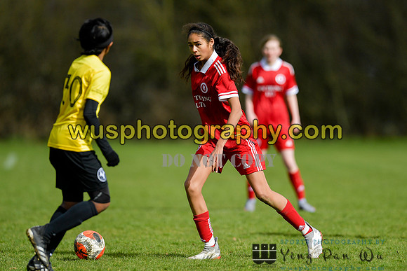20220312-120753A Watford Ladies FC U14 Warriors v Welling United Girls U14
