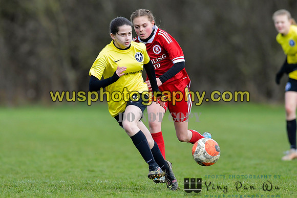 20220312-122307 Watford Ladies FC U14 Warriors v Welling United Girls U14