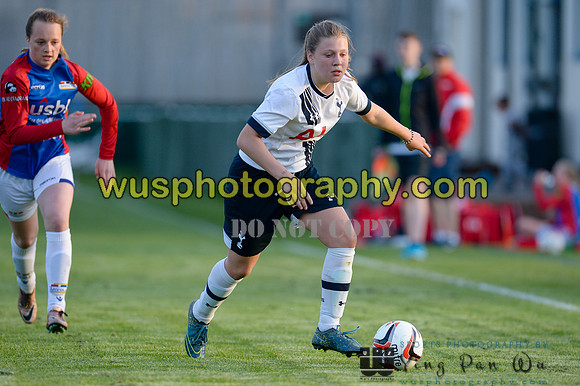 20160505-194009 Tottenham Hotspur Girls U12 and U13 v Årvoll IL Girls U12 and U13
