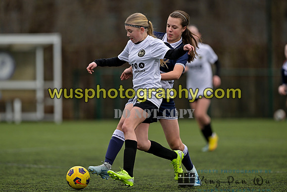 20250222-104557E Millwall Lionesses U12 v New Level Soccer Girls U12