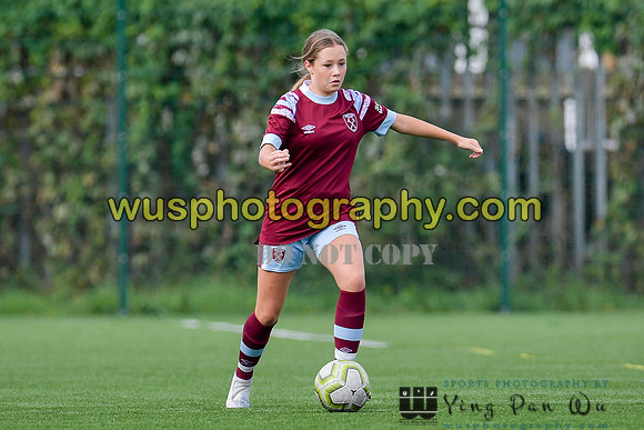 20220924-103318B West Ham United Academy Girls U15 v Tottenham Hotspur Women FC Academy U15