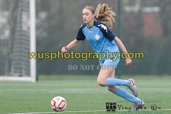 20220115-150432 West Ham United Performance Girls U16 v London City Lionesses U16