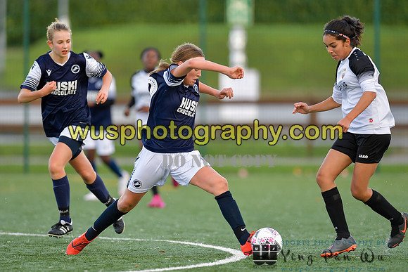 20201031-150329 London Bees Academy U14 v Millwall Lionesses Girls U14