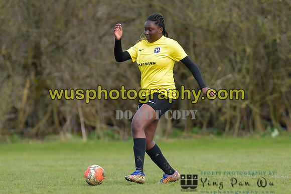 20220312-132657 Watford Ladies FC U14 Warriors v Welling United Girls U14