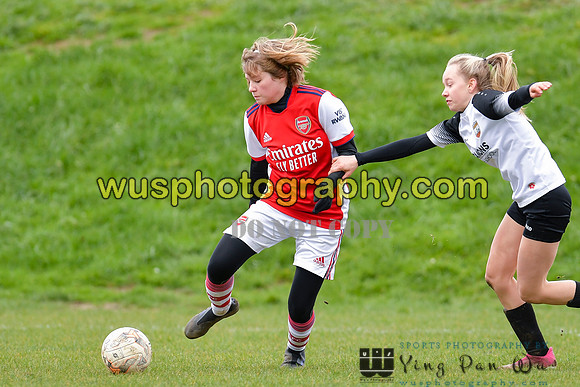 20220305-134602 London Bees Academy U14 v Arsenal FC Girls U13