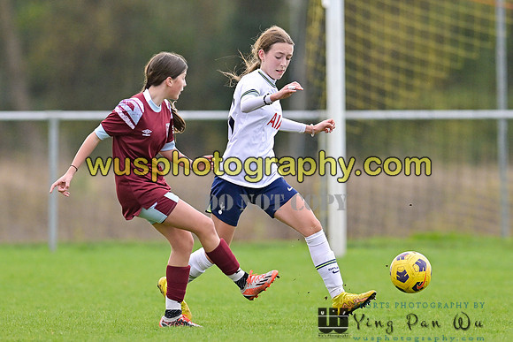 20221119-112732 Tottenham Hotspur Women FC Academy U15 v West Ham United Academy Girls U15