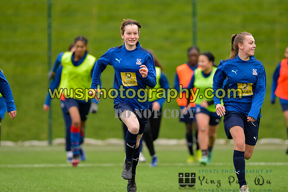20220122-124257 Crystal Palace FC Girls U14 training
