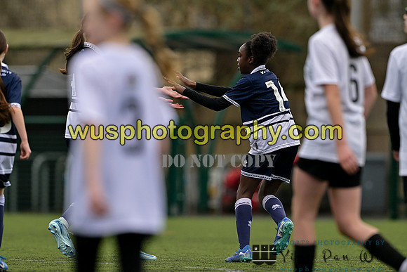 20250222-110858 Millwall Lionesses U12 v New Level Soccer Girls U12