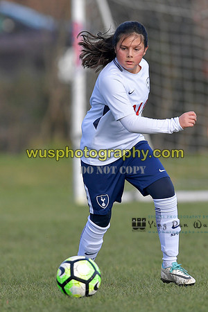20180224-104605C Tottenham Hotspur Girls U10 v Gidea Park Rangers FC Girls U10